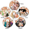 Rose Gold Complexion Balloon Set Arch Wreath