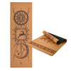 Natural Rubber Yoga Mat Cork Yoga Mat