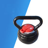 Adjustable weight kettlebell