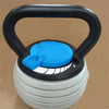 Adjustable weight kettlebell
