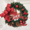 Christmas Door Hanging Scene Arrangement Garland