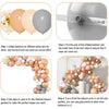 Rose Gold Complexion Balloon Set Arch Wreath