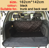 Waterproof Dog Car Seat With Zipper And Pocket