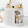 Multi-layer jewelry cosmetic storage box