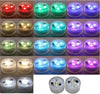 20PCS Submersible LED Lights Popular Waterproof Small Battery Operated Single Mini Led for Crystal Vases Centerpiece Decoration