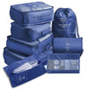 8pcs Set Travel Organizer Storage Bags