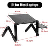 Adjustable Portable Aluminum Laptop Desk Stand