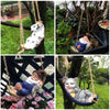 Creative Cute Resin Statue Hang On Tree Decoration