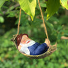 Creative Cute Resin Statue Hang On Tree Decoration