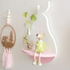 Cute Fruit Wooden Wall Hanging Bookshelf For Baby Room