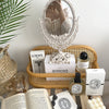 Nordic Silver Plastic Vintage Decorative Small Round Mirror