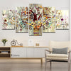 Exotic Tree Of Life Wall Decor Canvas