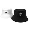 Unisex Embroidered Alien Foldable Bucket Hat