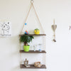 Wooden Wall Shelf Rack Storage