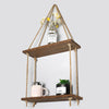 Wooden Wall Shelf Rack Storage