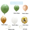 Avocado Green Balloon Set