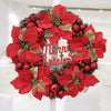 Christmas Door Hanging Scene Arrangement Garland