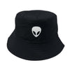 Unisex Embroidered Alien Foldable Bucket Hat