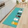 Modern Kitchen Mat Long Strip