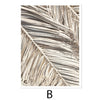 Bohemia Palm Tree Leaves Cactus Sand Slipping Hand Nature Poster Canvas Painting