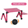 Adjustable Portable Aluminum Laptop Desk Stand