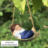 Creative Cute Resin Statue Hang On Tree Decoration