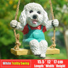 Creative Cute Resin Statue Hang On Tree Decoration